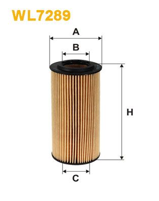 WIX FILTERS Eļļas filtrs WL7289